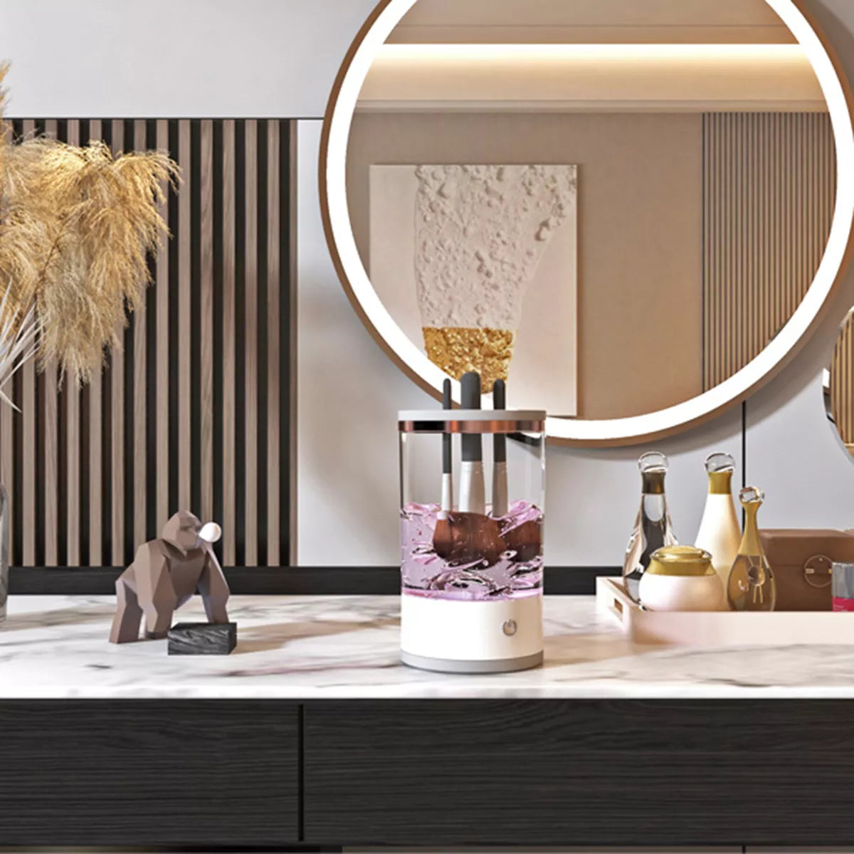 LIMPIADOR BROCHAS MAQUILLAJE AUTOMÁTICA