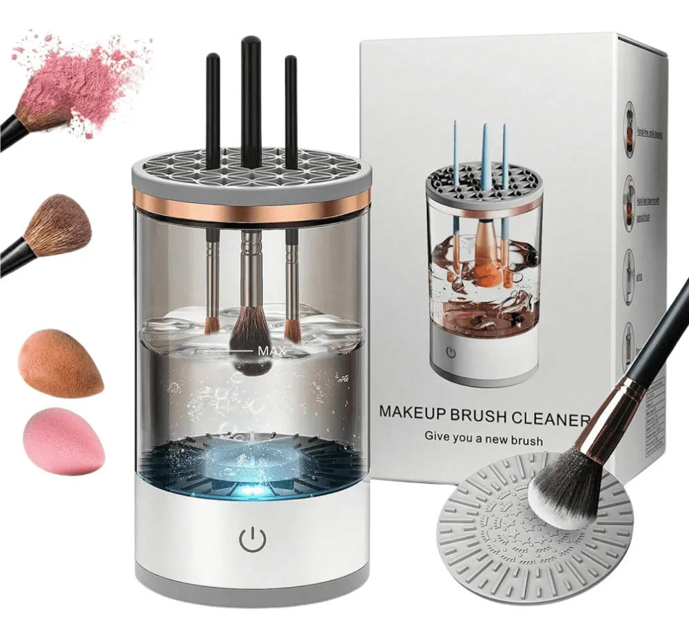 LIMPIADOR BROCHAS MAQUILLAJE AUTOMÁTICA